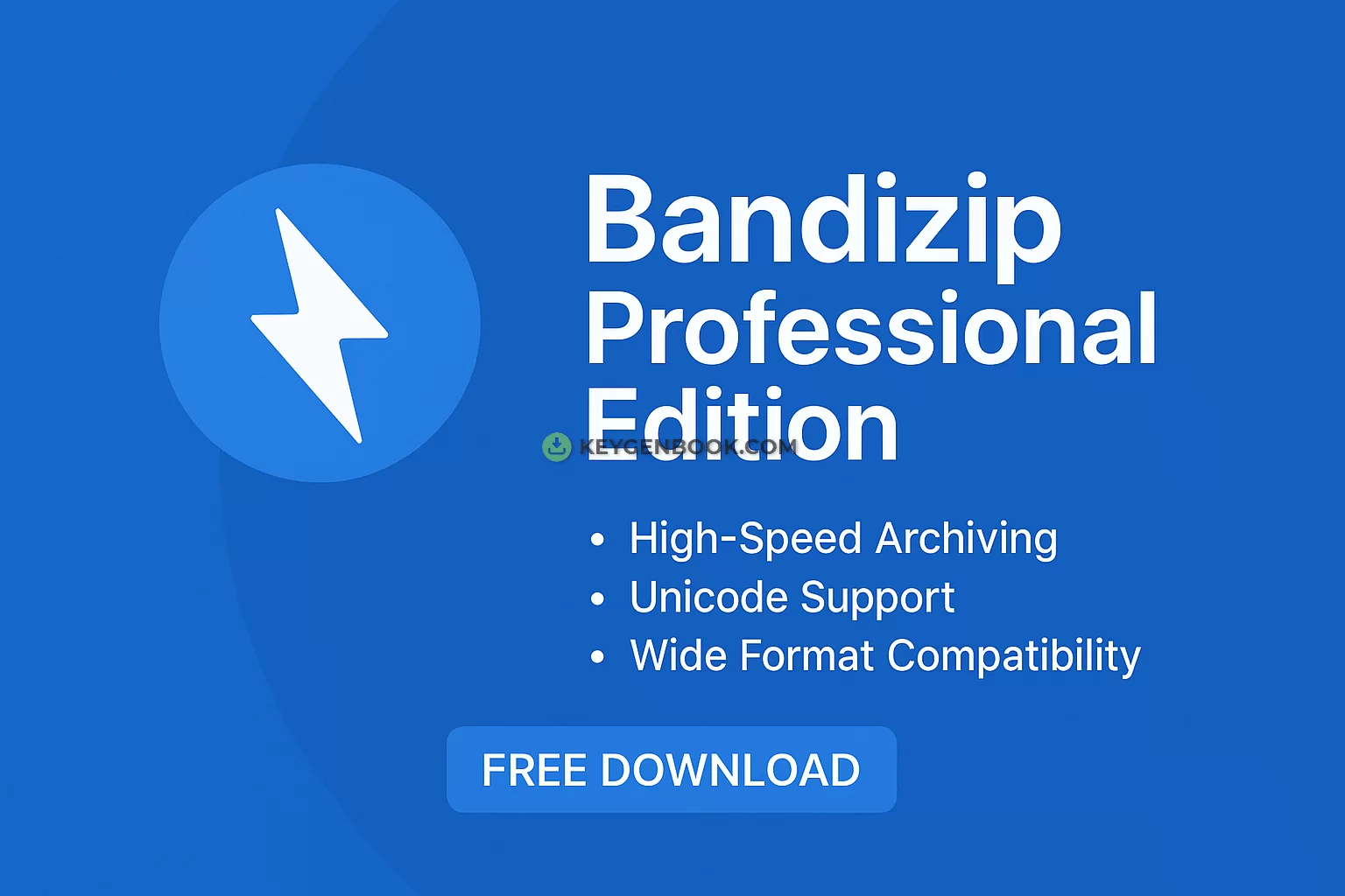 Bandizip Professional Edition 7 – Modern and fast archiver software