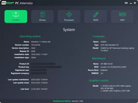 PC Internals Pro 1.001 Free Download