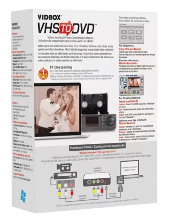 VIDBOX VHS to DVD 11.1.7 Free Download – Digitalize old memories